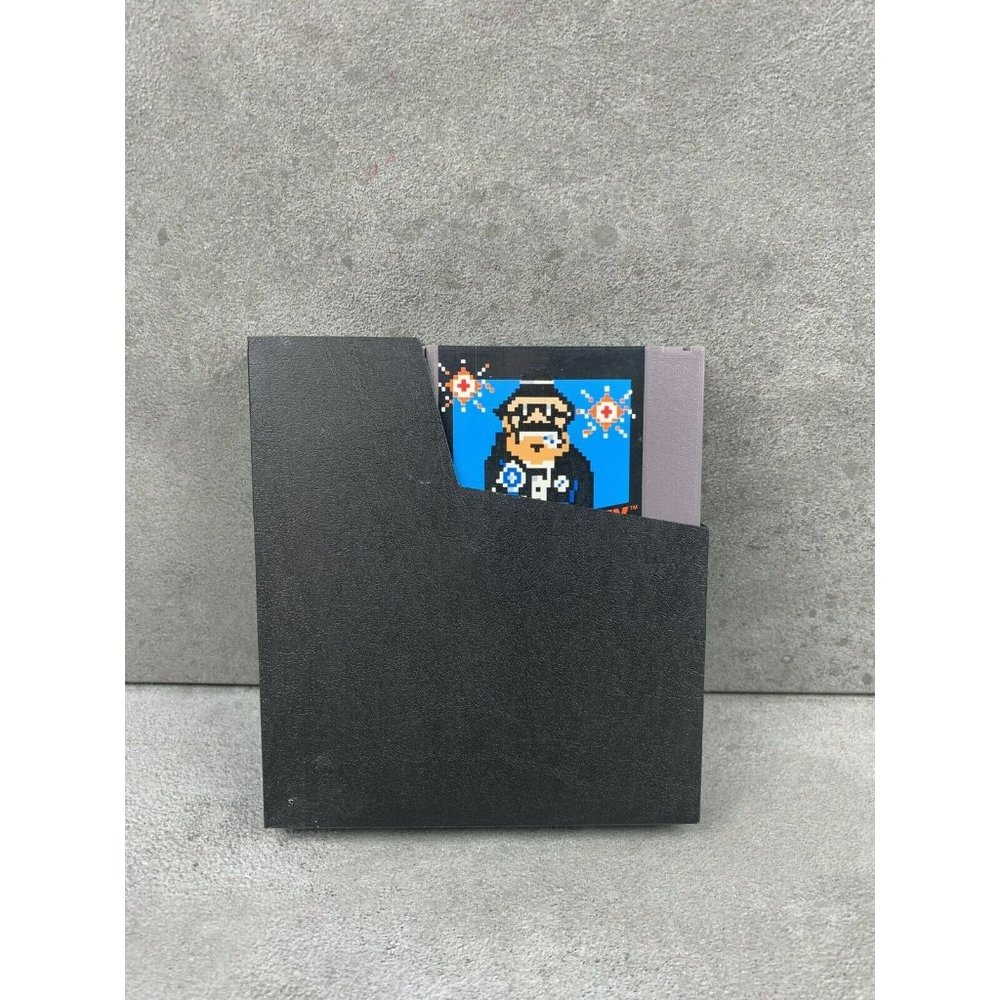 Nintendo NES Hogan's Alley cart w Cover /cleaned/tested, authentic, 3 screw OEM